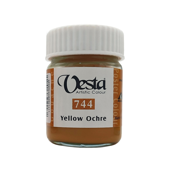 گواش وستا کد 744 yellow ochre