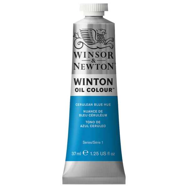رنگ روغن وینزور 37 میل 10 cerulean blue hue