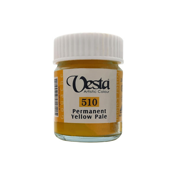 گواش وستا کد 510 permanent yellow pale