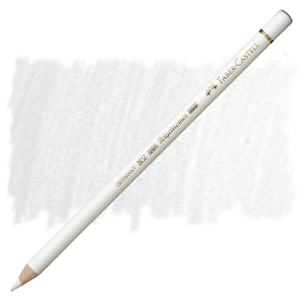 مداد رنگی پلی کروم فابر کاستل کد 101 white