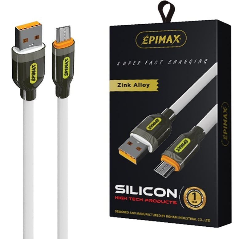 کابل فست شارژ Epimax مدل Zink Alloy