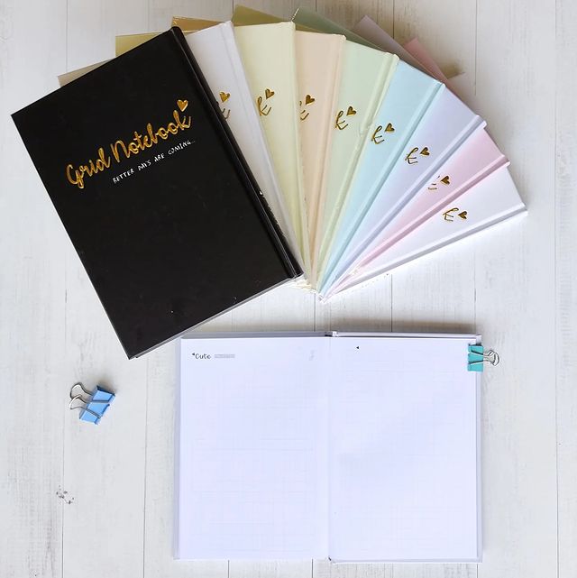 دفتر شطرنجی 100 برگ مدل Grid Notebook برگ تحریر