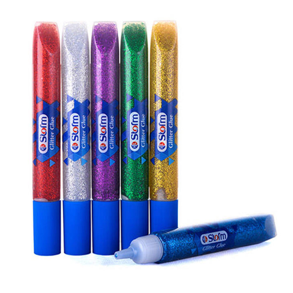 چسب اکلیلی 6 رنگ استورم  کد HL-608