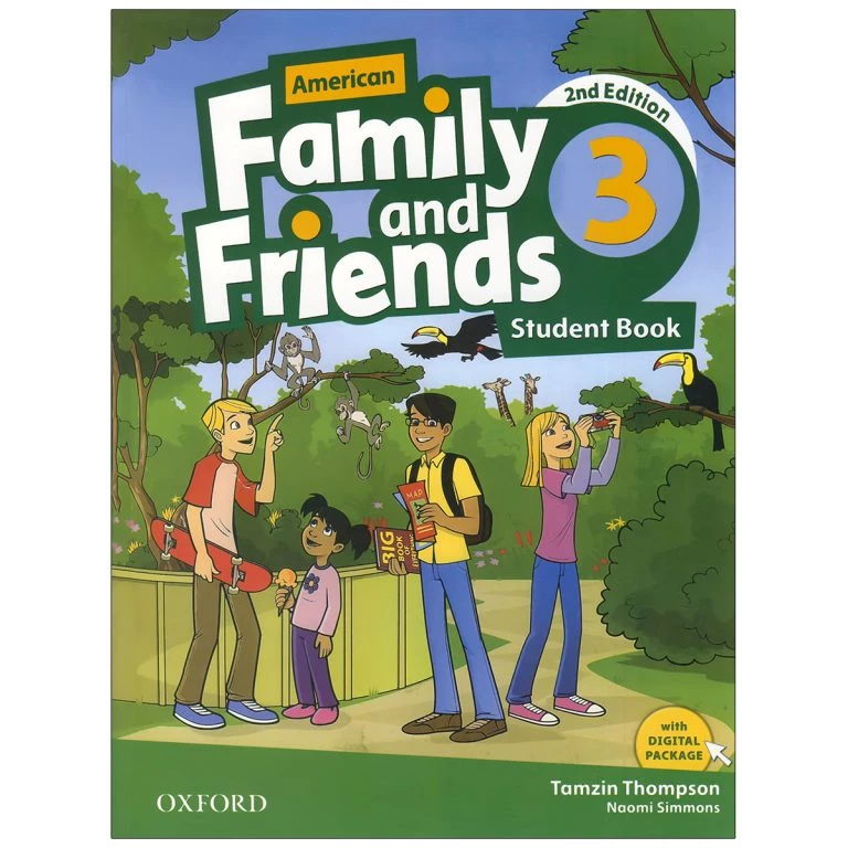کتاب Family and Friends 3 اثر Naomi Simmons انتشارات Oxford