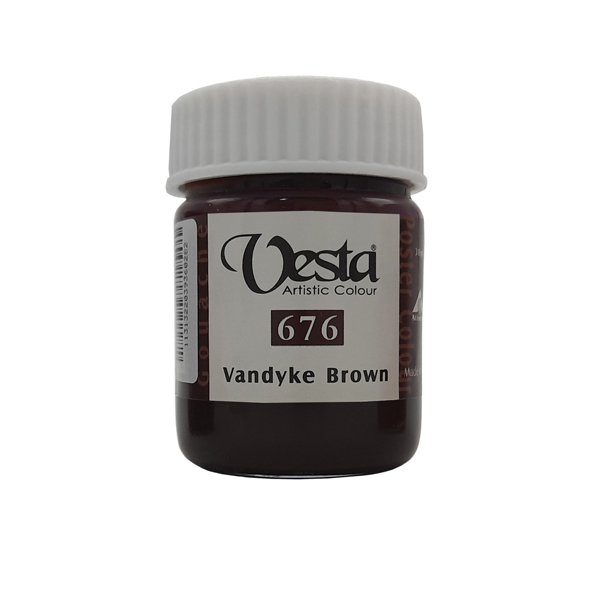گواش وستا کد 676 vandyke brown