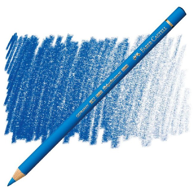 مداد رنگی پلی کروم فابر کاستل middle phthalo blue کد 152
