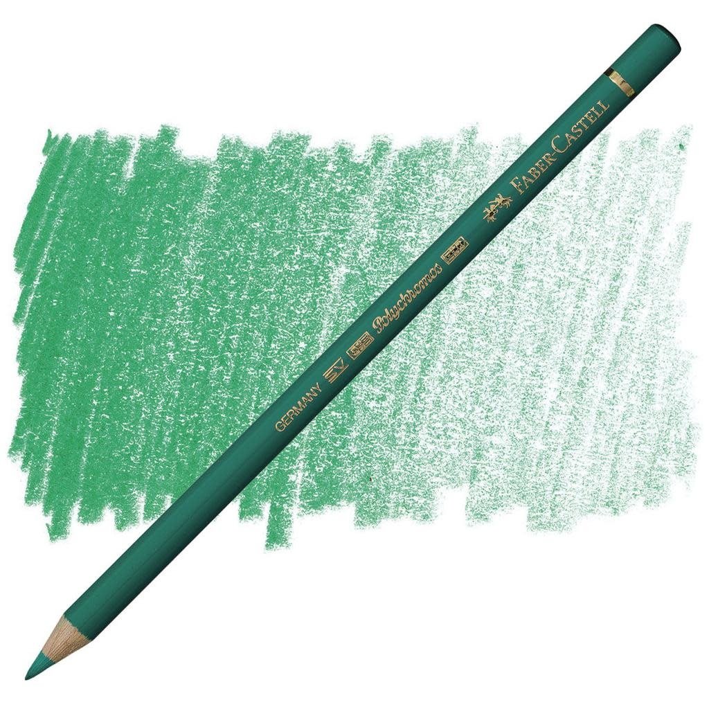 مداد رنگی پلی کروم فابر کاستل phthalo green کد 161