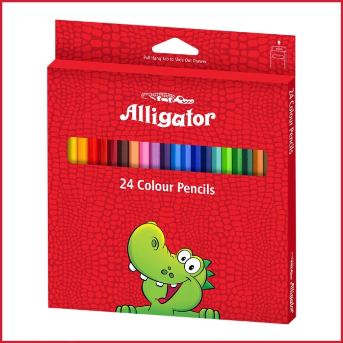 مداد رنگی 24 رنگ Alligator