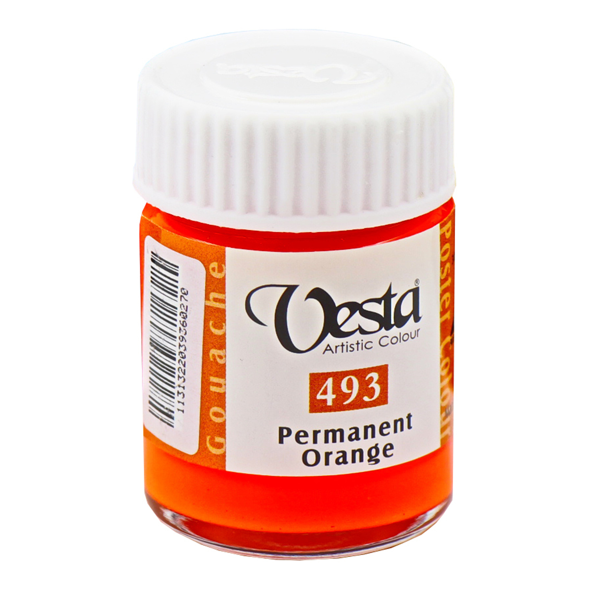 گواش وستا کد 493 permanent orange