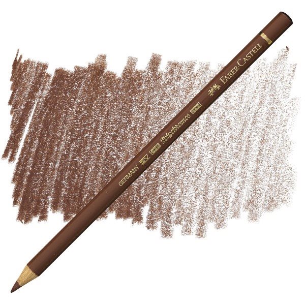مداد رنگی پلی کروم فابر کاستل Burnt Sienna کد283