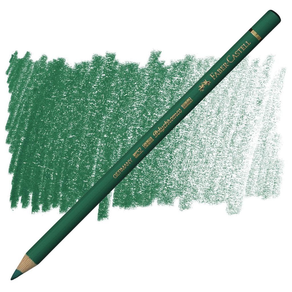 مداد رنگی پلی کروم فابر کاستل dark phthalo green کد 264
