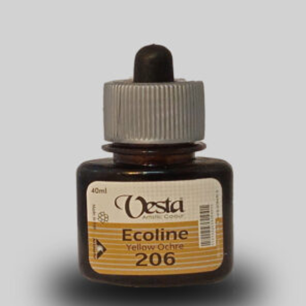 رنگ اکولین وستا کد 206 yellow ochre