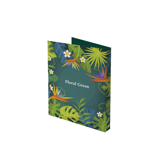 کلاسور 4 حلقه جلد سخت پاپکو کد HS-RB4