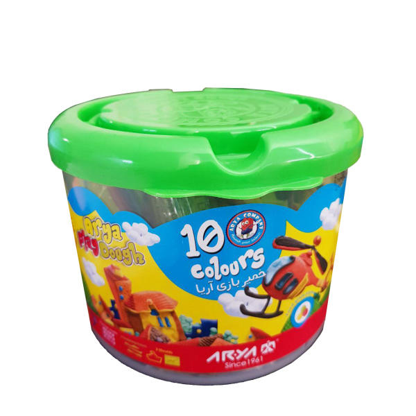 خمیر بازی 10 رنگ آریا 1068