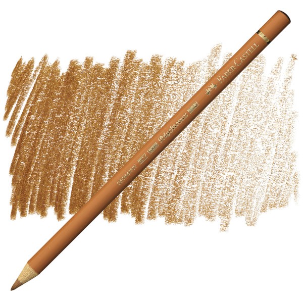 مداد رنگی پلی کروم فابر کاستل  Brunt ochre کد 187
