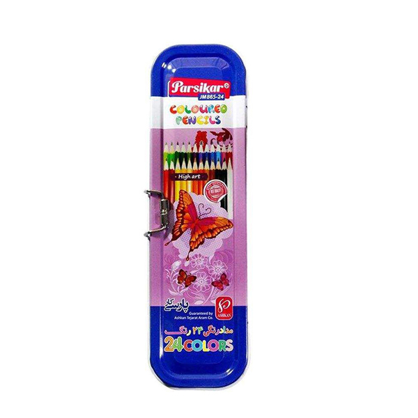 مداد رنگی 24 رنگ پارسی کار مدل JM-865-24