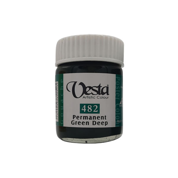 گواش وستا کد 482 permanent green deep