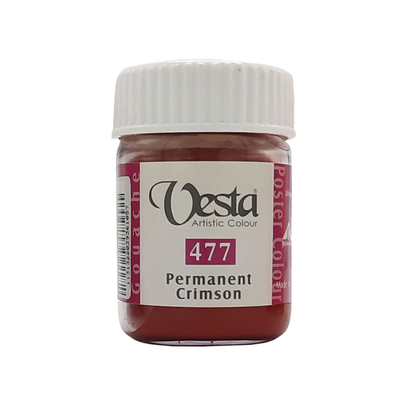 گواش وستا کد 477 permanent crimson