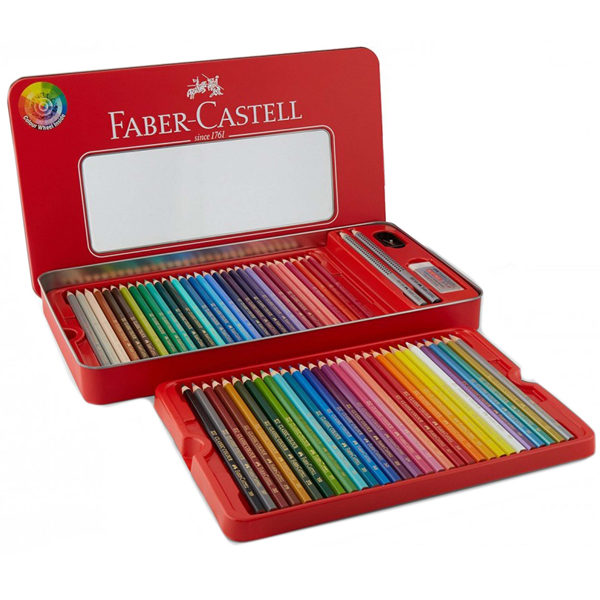 مداد رنگی 60 رنگ کلاسیک فابر کاستل مدل Sketch Set