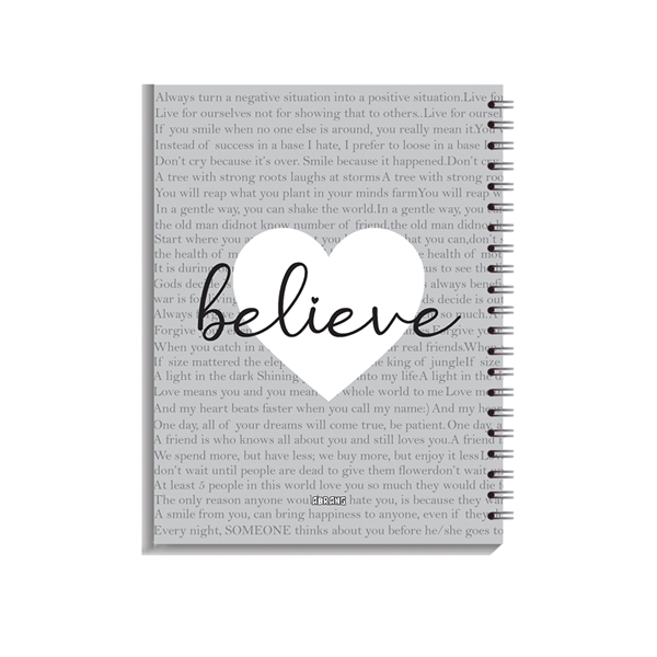پلنر آ۵ مدل believe آبرنگ