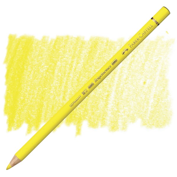 مداد رنگی پلی کروم فابر کاستل Light Chrome Yellow کد 106