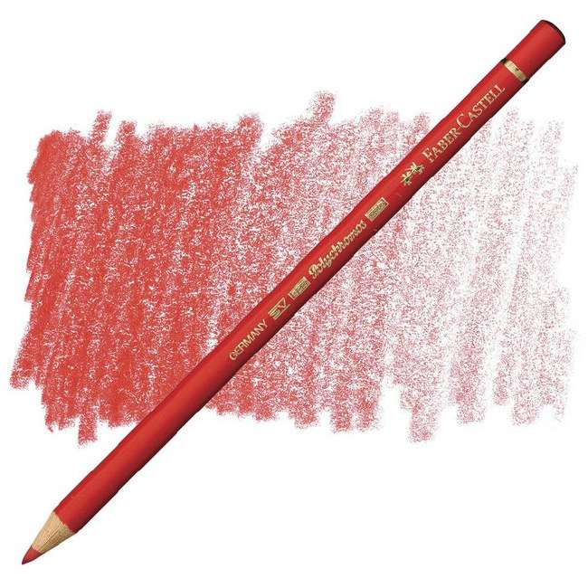 مداد رنگی پلی کروم فابر کاستل scarlet red کد 118