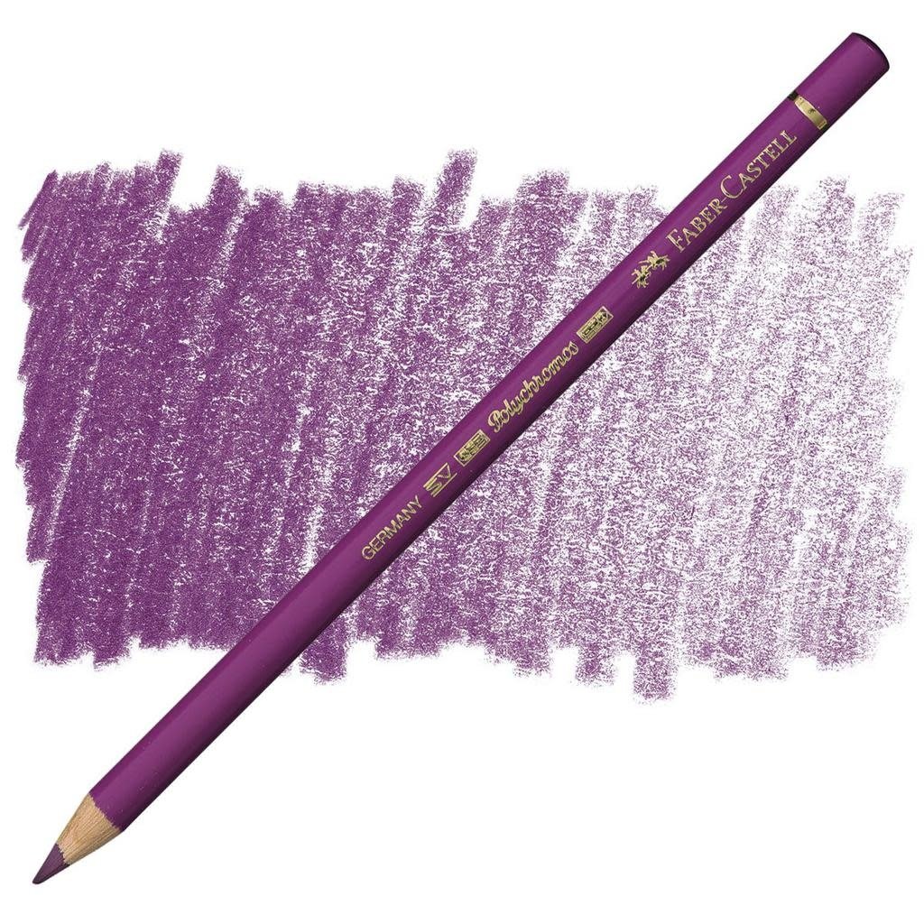 مداد رنگی پلی کروم فابر کاستل light red-violet کد 135