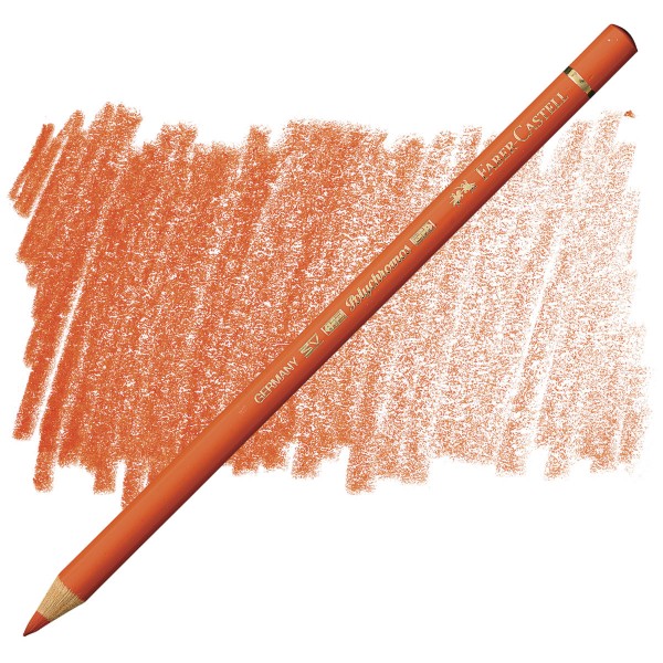 مداد رنگی پلی کروم فابر کاستل Dark Cadmium Orange کد 115