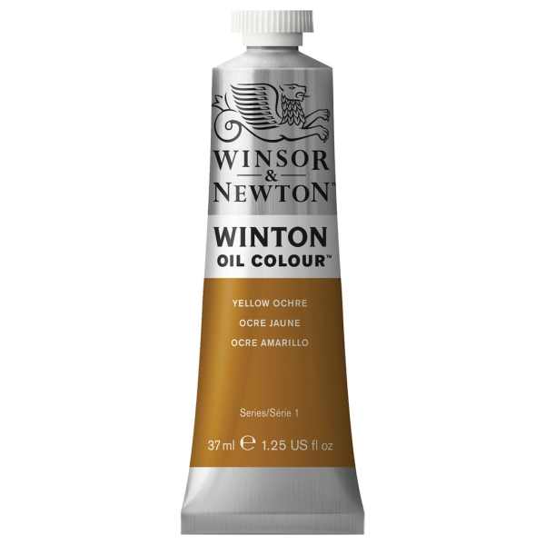 رنگ روغن وینزور 37 میل yellow ochre 44