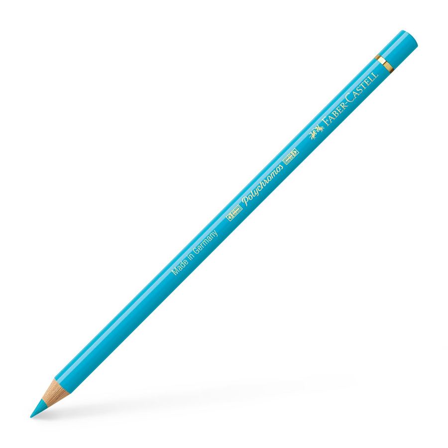 مداد رنگی پلی کروم فابر کاستل light cobalt turquoise کد 154