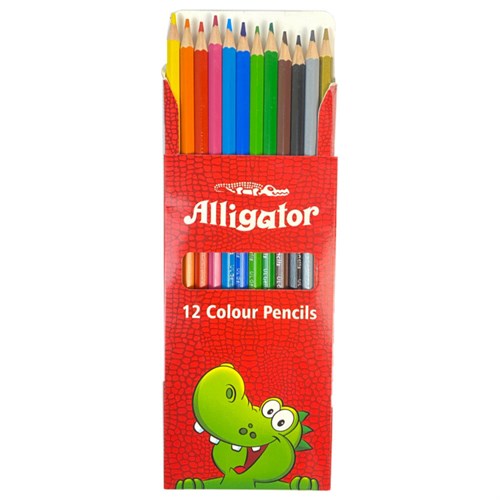 مداد رنگی 12 رنگ  Alligator الیگیتور